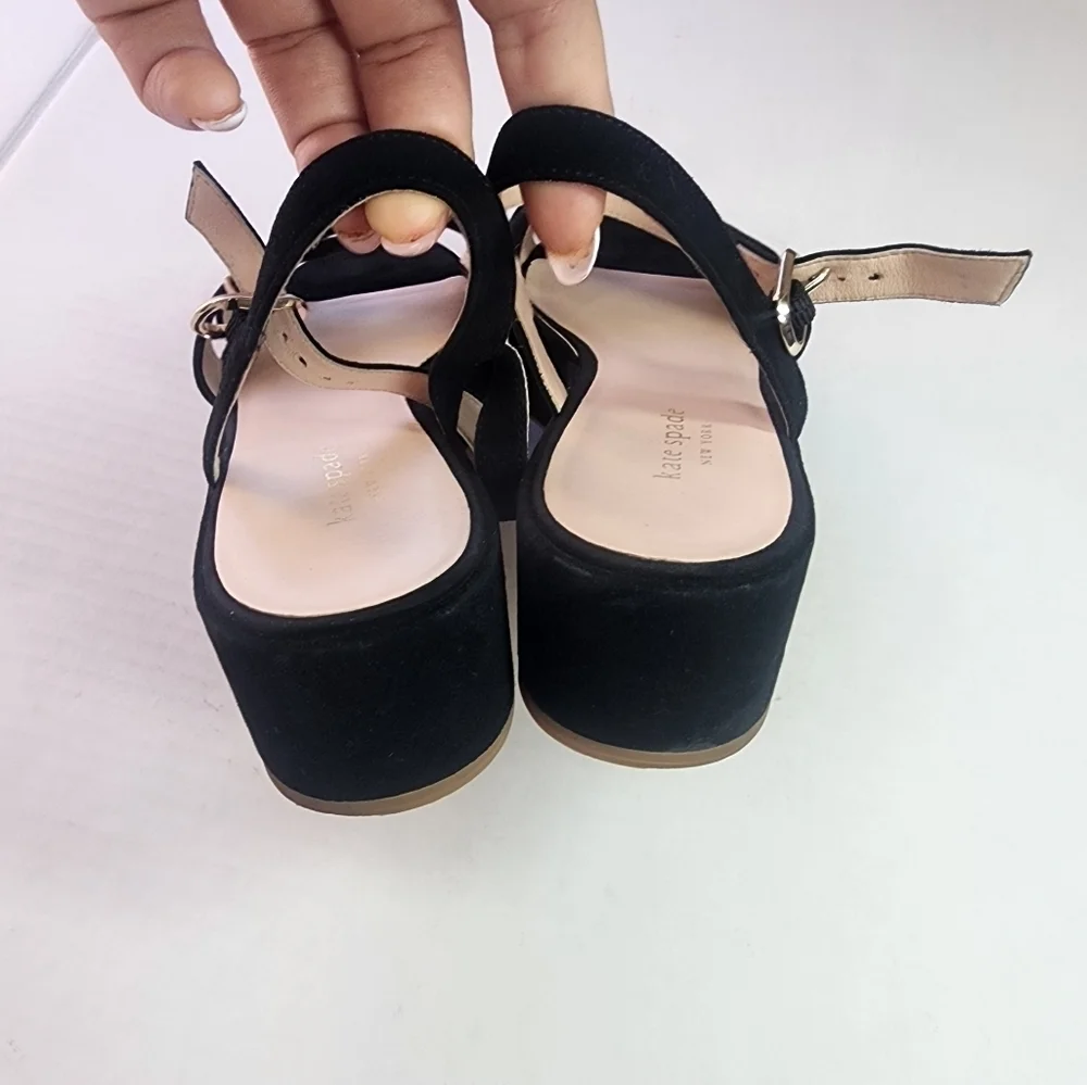 🌸Kate Spade | Suede Platform Sandals size 10‎